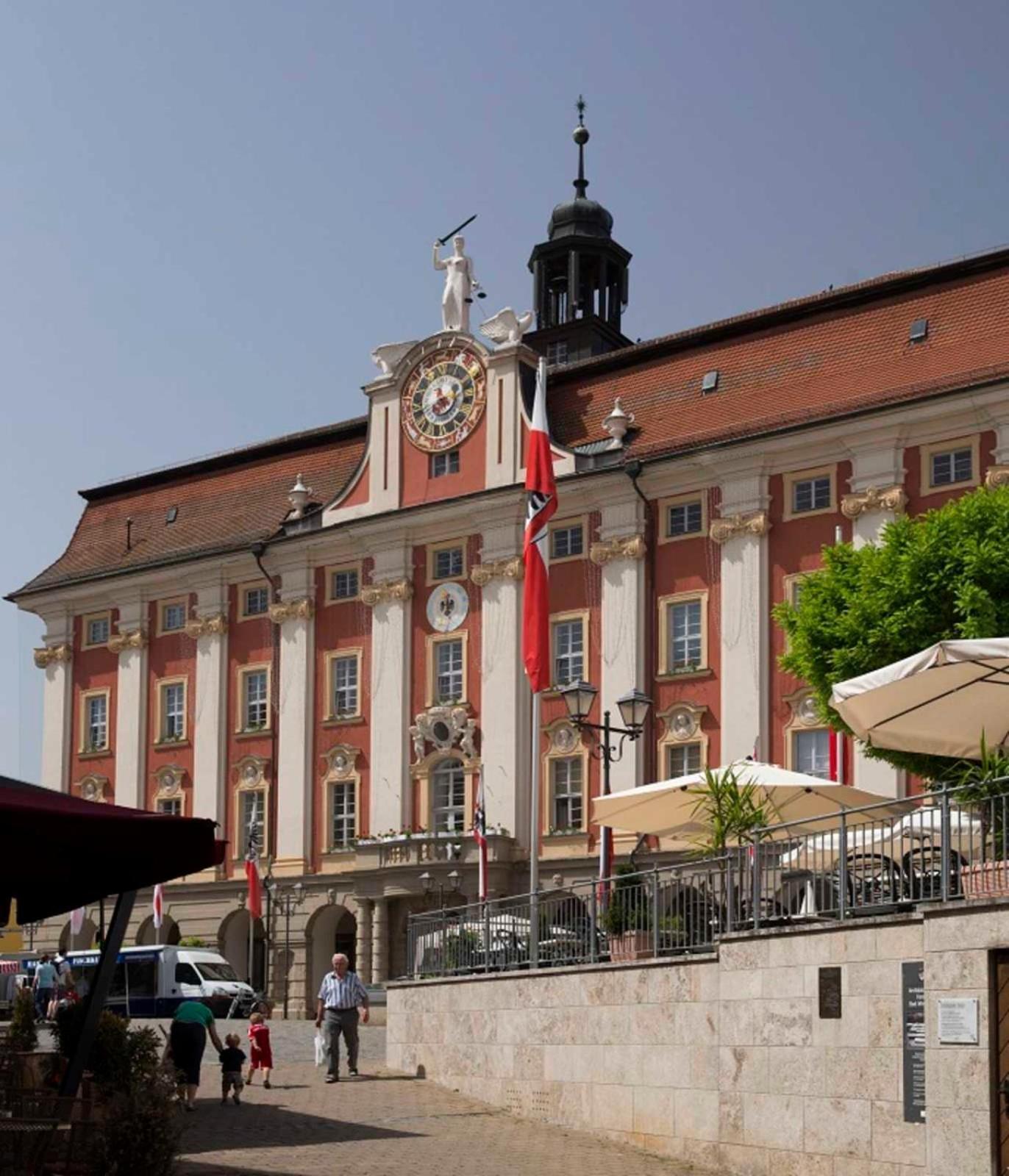 Hotel Garni Goldene Traube Bad Windsheim Luaran gambar